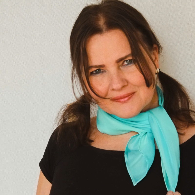 Hedvábný šátek - Mentolový