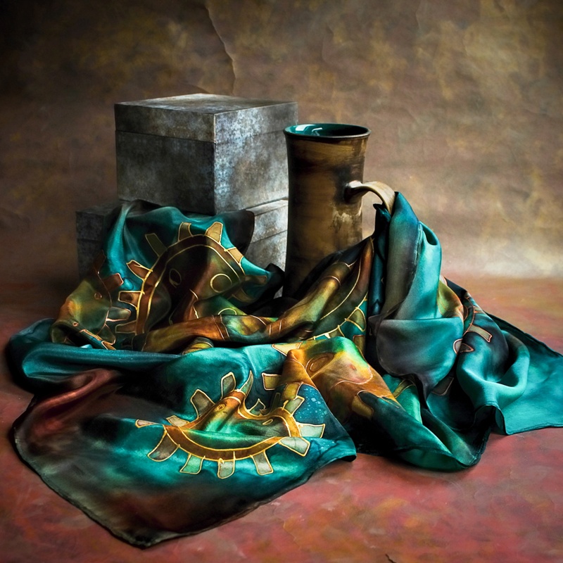 Hedvábný šátek - Zuby času