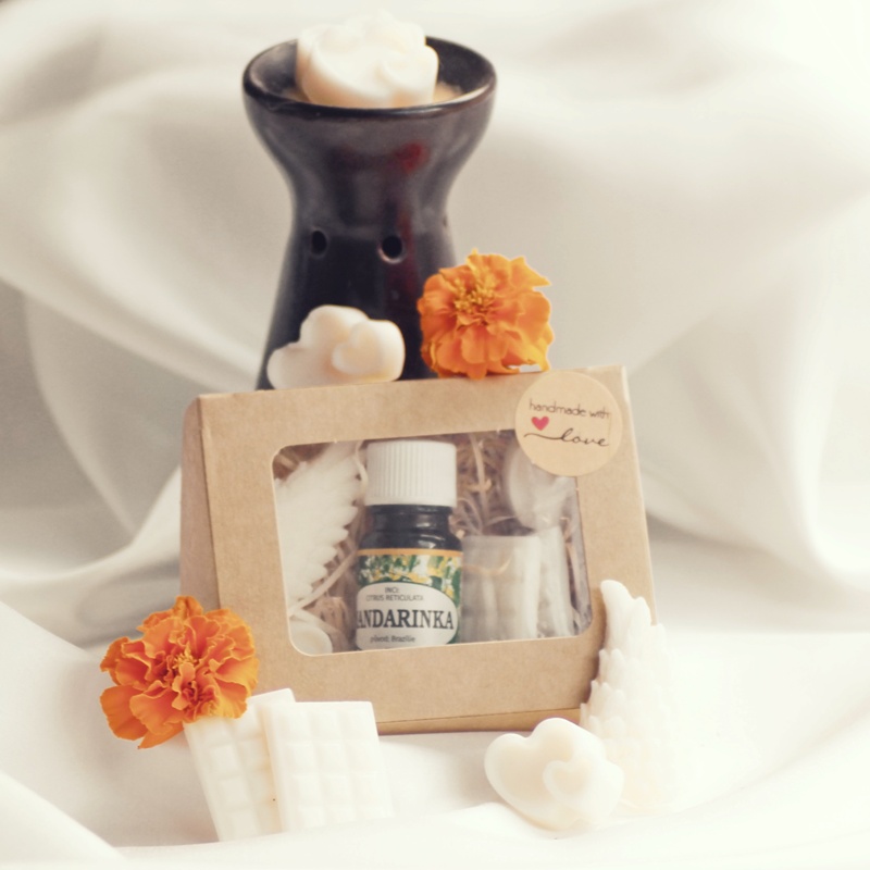 Vosky do aromalampy s olejem - Mandarinka