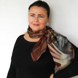 Hedvábný šátek - Altamira