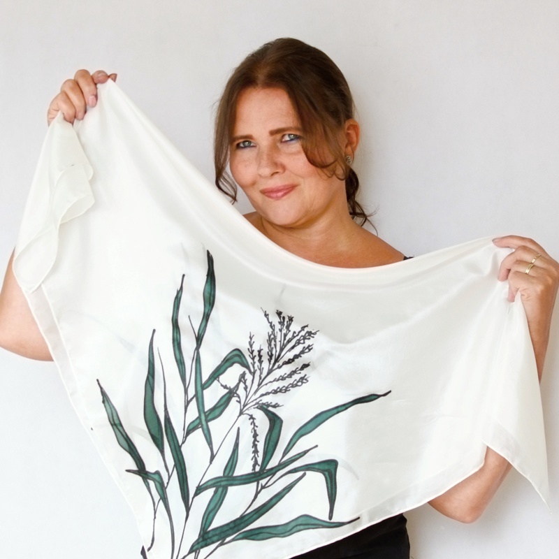 Hedvábný šátek - Rákosí