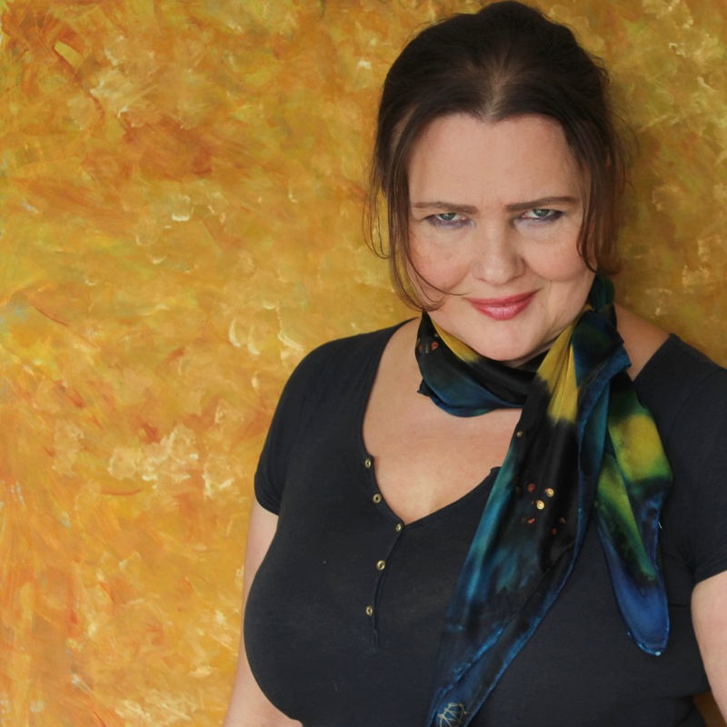 Hedvábný šátek - Faroe islands