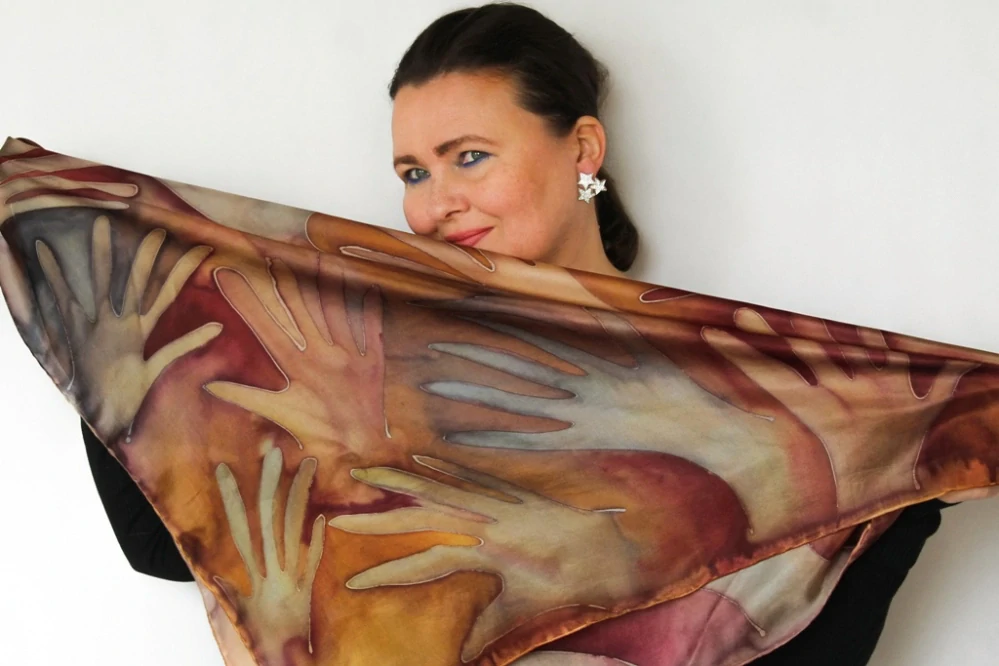 Hedvábný šátek - Altamira