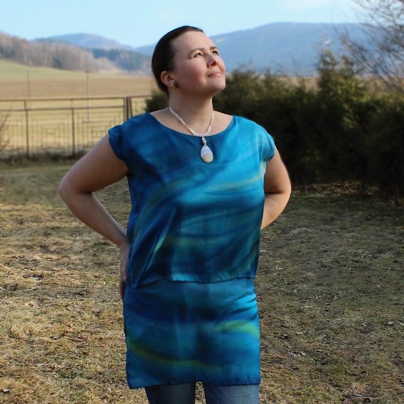 Hedvábná tunika - Marina