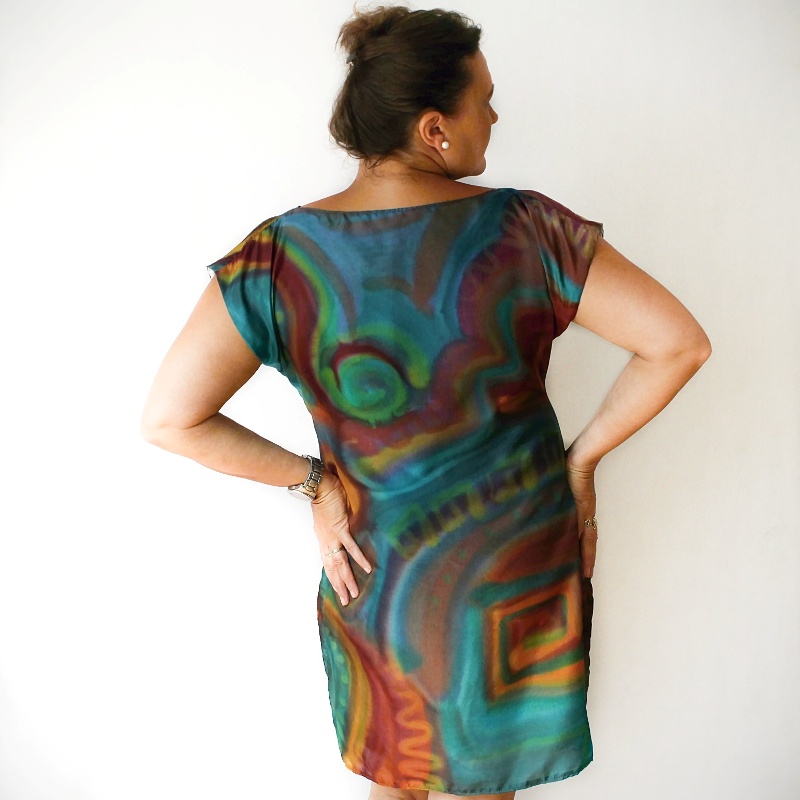 Hedvábná tunika - Etno