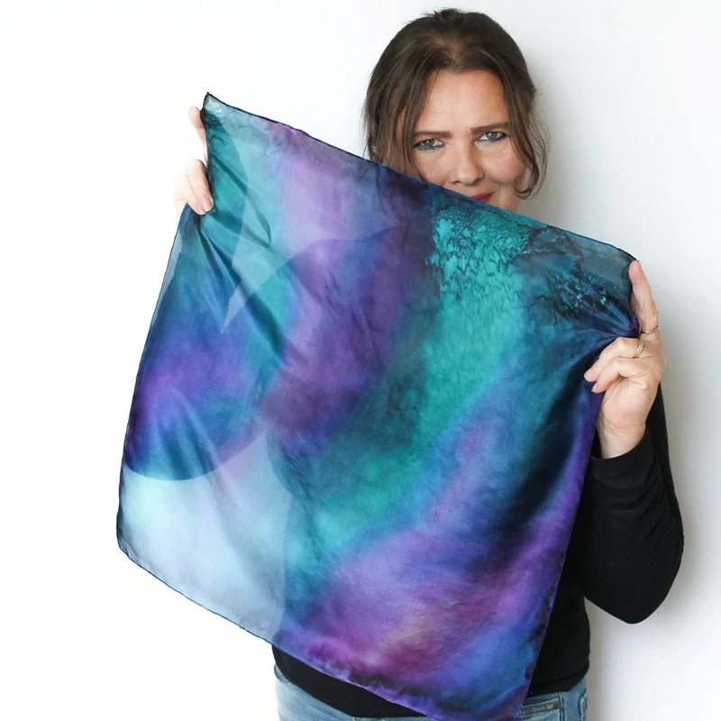 Hedvábný šátek - Švestky v petroleji 2