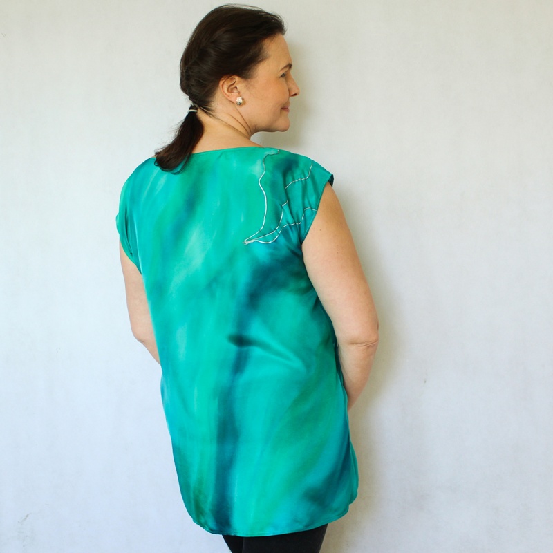 Hedvábná tunika - Azorské ostrovy