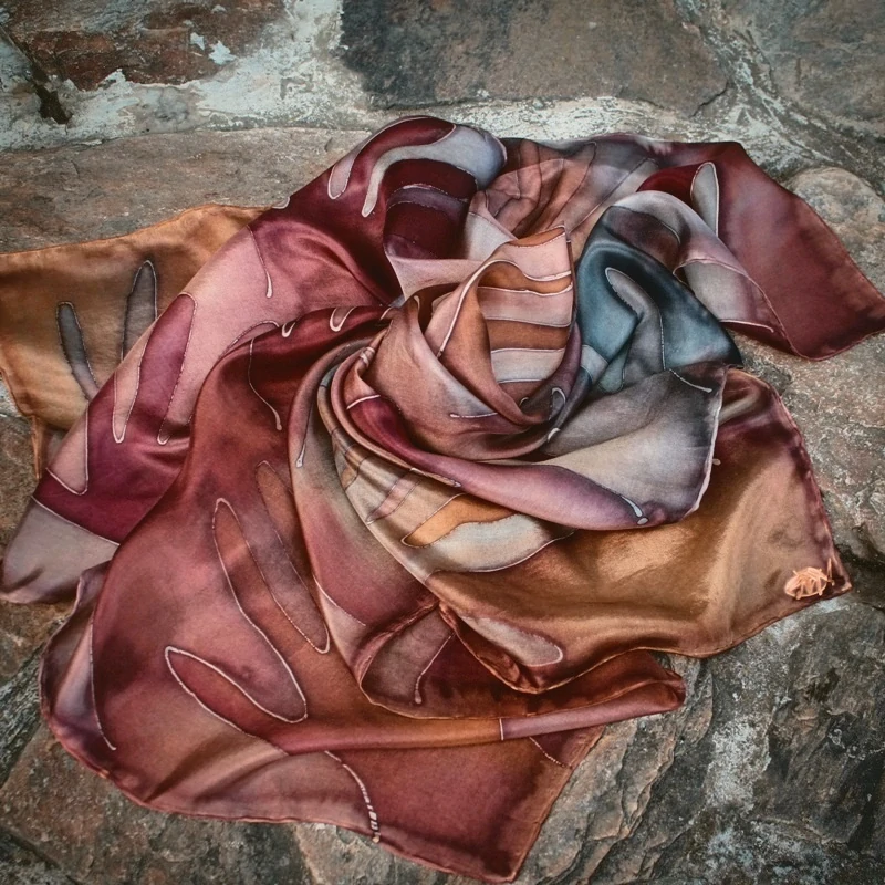 Hedvábný šátek - Altamira