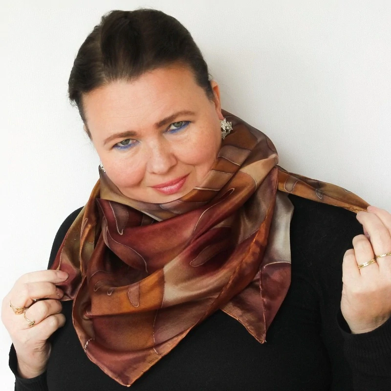 Hedvábný šátek - Altamira