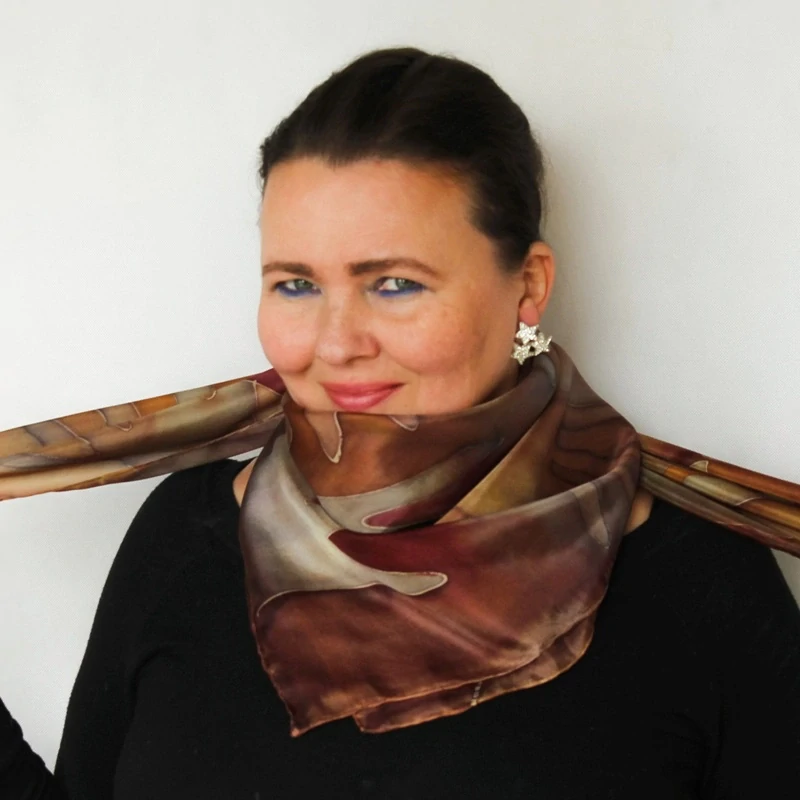 Hedvábný šátek - Altamira