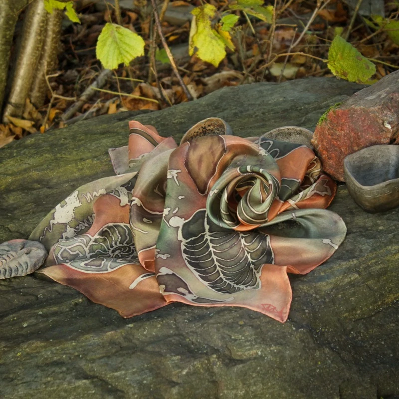 Hedvábný šátek - Cesta do pravěku