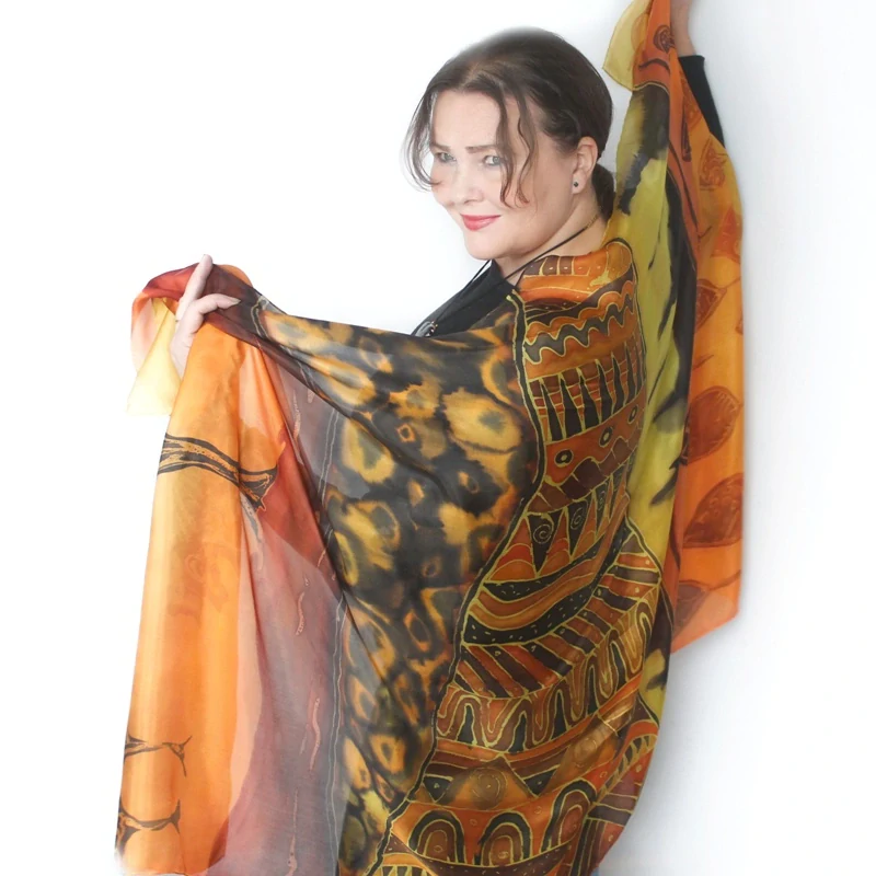 Hedvábný pléd-Pod africkým sluncem